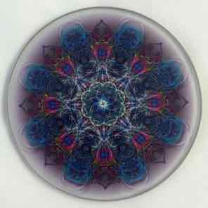 4 INCH
ROUND GLASS COASTER
FIREWORKS 1 PLUM