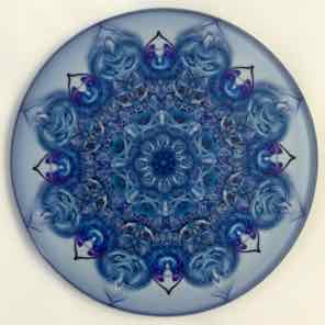 4 INCH
ROUND GLASS COASTER
CALM TURQUOISE 1